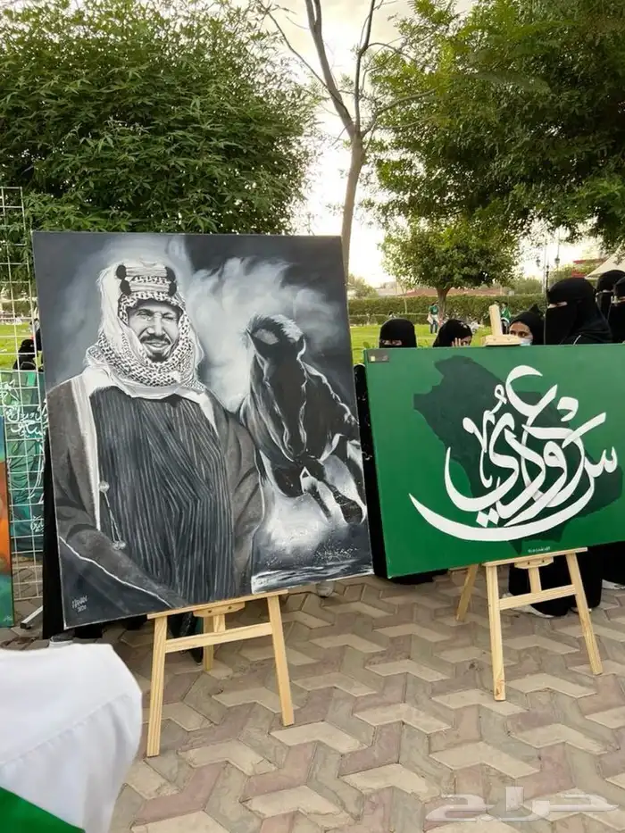 مطبوعات وتوزيعات اليوم الوطني في سقف واحد 9