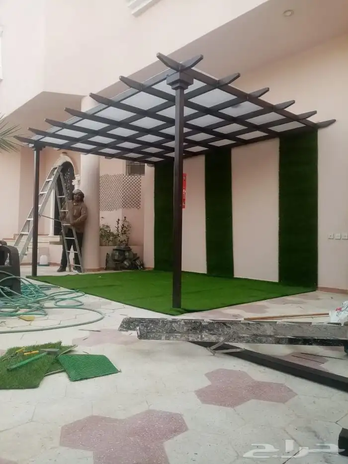 حداد مظلات سواتر 6
