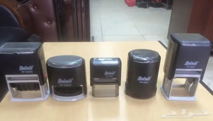 مطابع طباعة اختام اوتوماتيك كرت استيكر بطاقات عمل 0