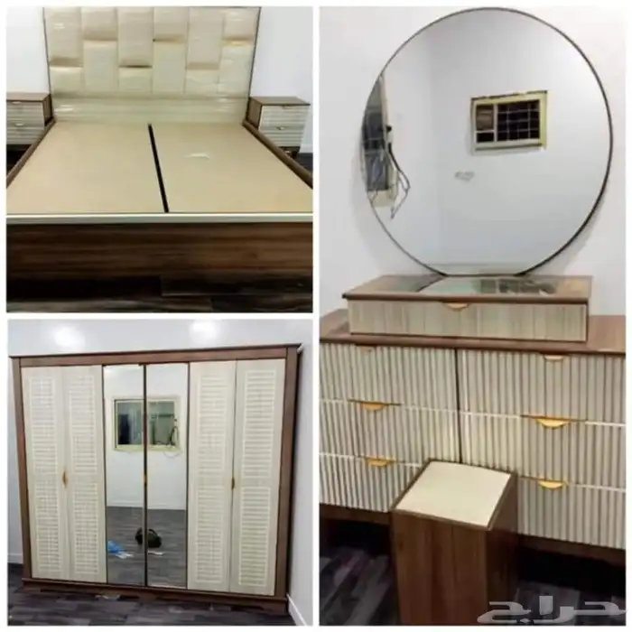 غرف نوم جديده جاهزه بسعر المصنع 0