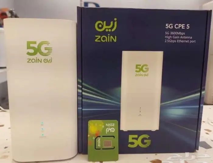 انترنت لامحدود 5g مودم مع شريحه 1