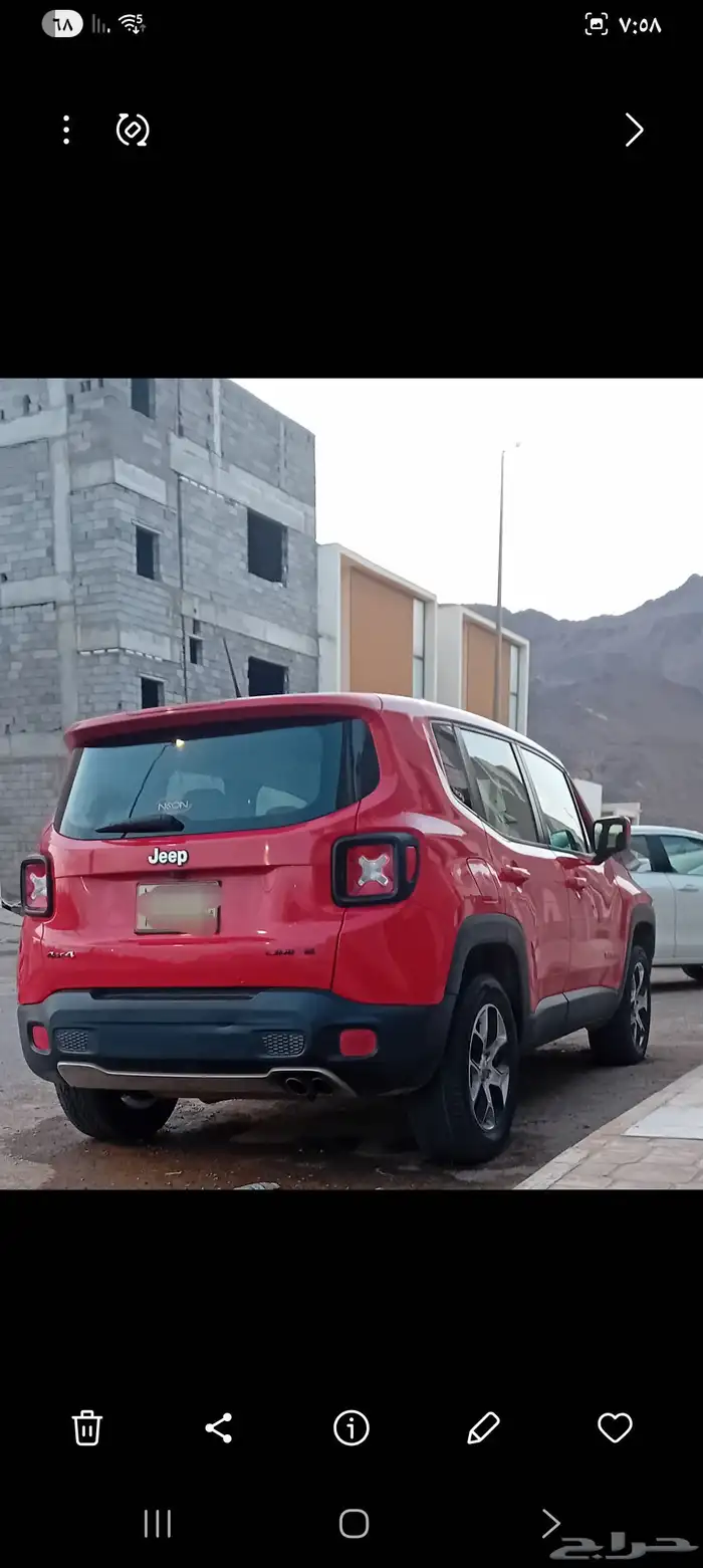 جيب رينيجيد 2016 2