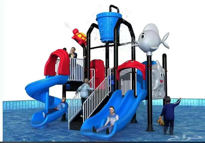 مراجيح متعددة وزحاليق بمجموعات كبيرة ومتوسطة 38