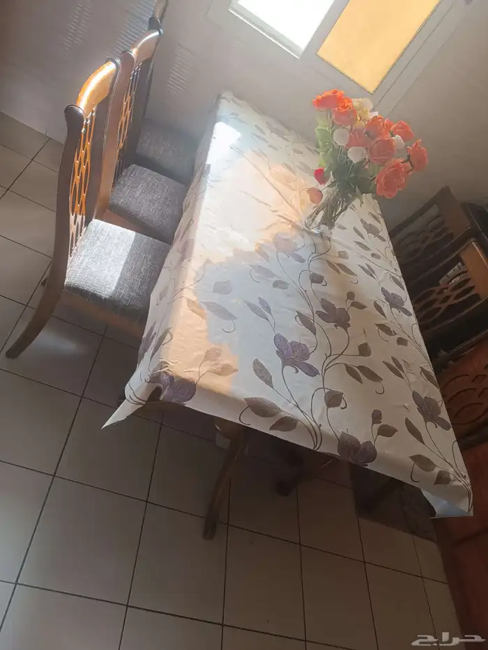 طاولةسفرة 6 كراسي ب250 3