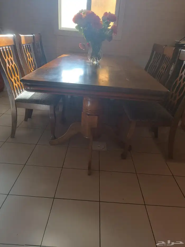 طاولةسفرة 6 كراسي ب250 0