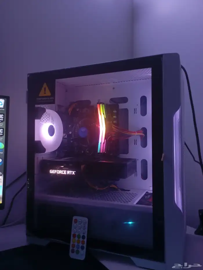 بي سي rtx3050 شبه جديد استخدام اقل من شهرين 0