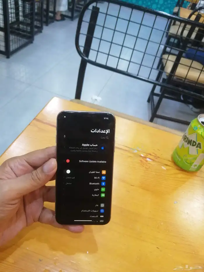 جهاز فون XS مستعمل نظيفه جدا مانفك ومافي خدوش شاشه وكاله 8