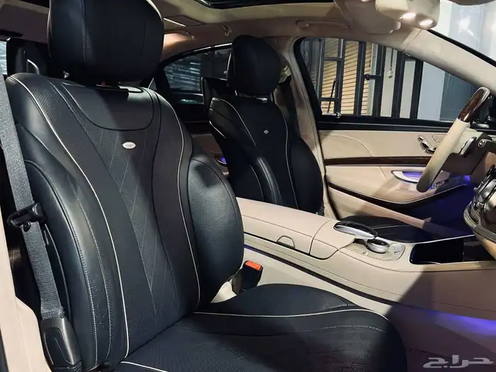 مرسيدس 2015 S400 نظيف وبحاله ممتازه 5ازرار 8