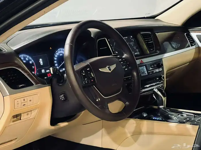 جنسس 2015 V6 G80 بحاله ممتازه ماشاء الله 17