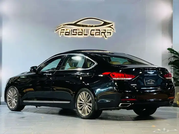 جنسس 2015 V6 G80 بحاله ممتازه ماشاء الله 3
