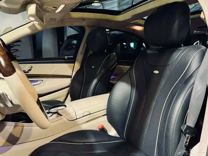 مرسيدس 2015 S400 نظيف وبحاله ممتازه 5ازرار 7