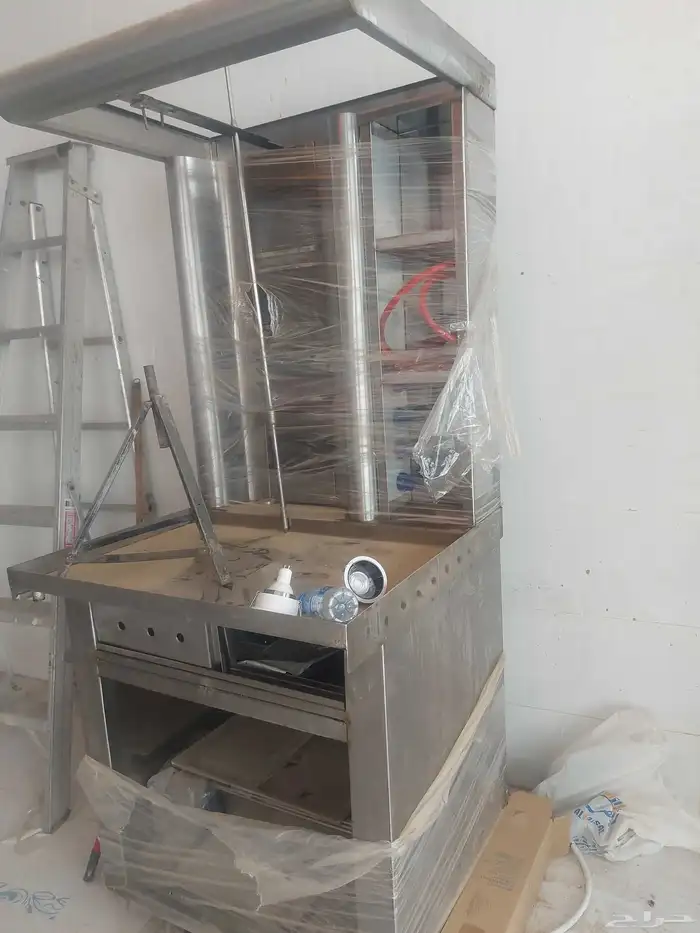 ماكينة شاورما للبيع بكامل عدتها 0
