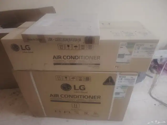 تكيف lg جديد بالكرتونه لم يفتح 1.5 طن انفرتر بارد 2