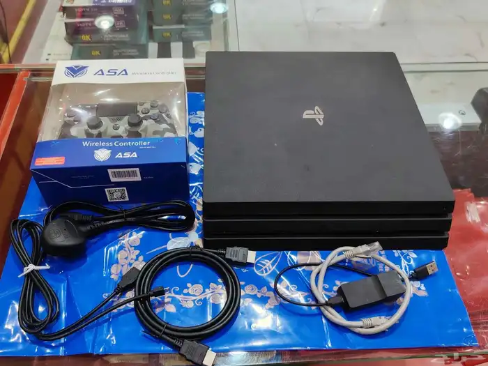 جهاز سوني فور برو مهكر محمل 29 لعبه 1