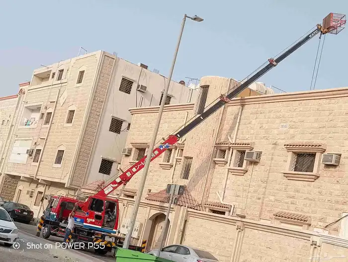 رافعه ونش كرين سله باسكت لرفع العمال في أنحاء الدمام 2