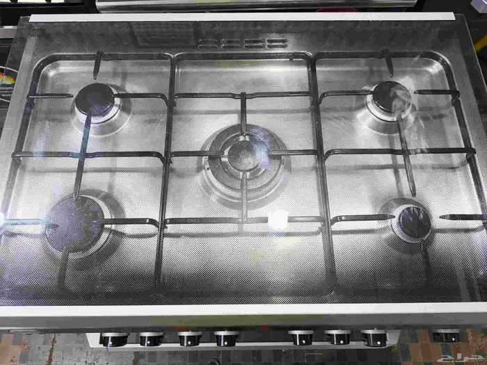 Fast cooking gas range used made in Italy original GLEM gas 6