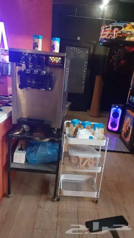 تاجير مكاين ايس كريم وفشار وكوتن كاندي ومسلياات 1