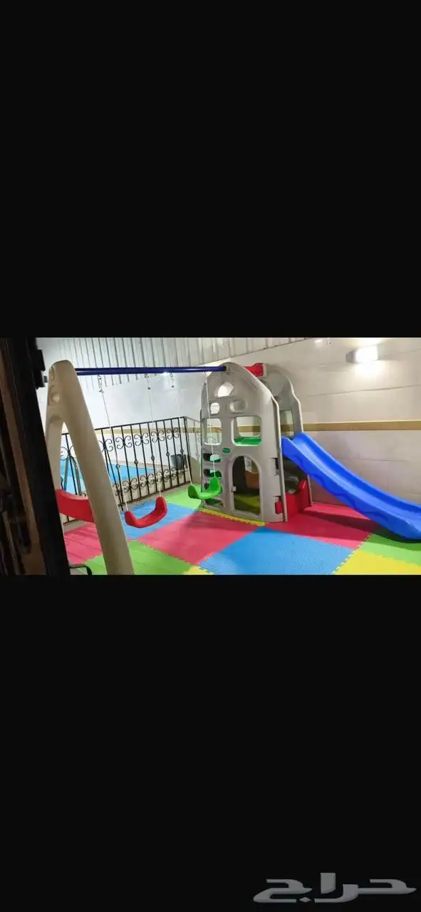 مراجيح متعددة وزحاليق بمجموعات كبيرة ومتوسطة 25