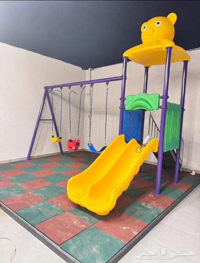 مراجيح متعددة وزحاليق بمجموعات كبيرة ومتوسطة 23