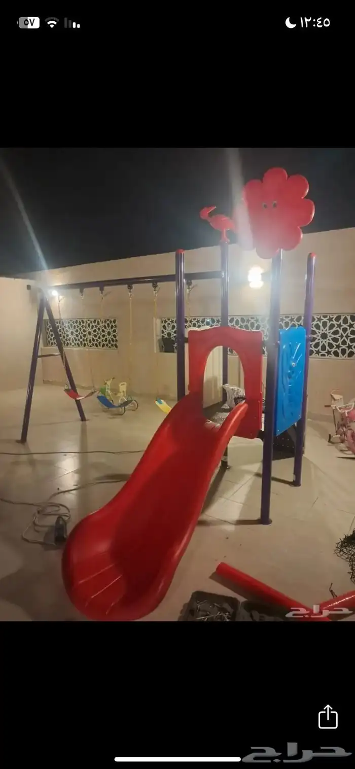 مراجيح متعددة وزحاليق بمجموعات كبيرة ومتوسطة 10