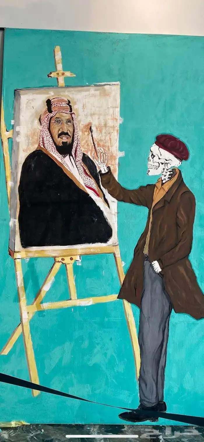 رسم جداريات وارضيات   وخط عربي 6