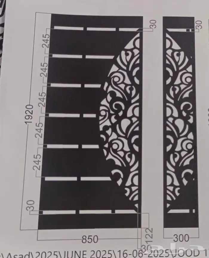 درابزين استيل تايواني304 ضدالصداء والعوامل 7