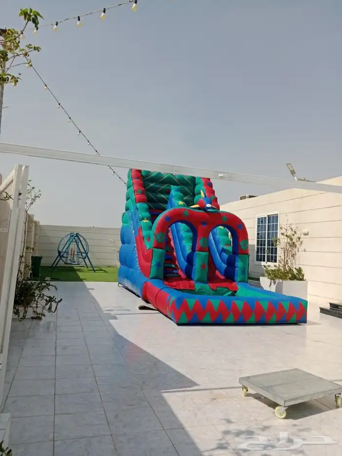 ايجار يومي ملعب صابوني زحليق نطيطات 18