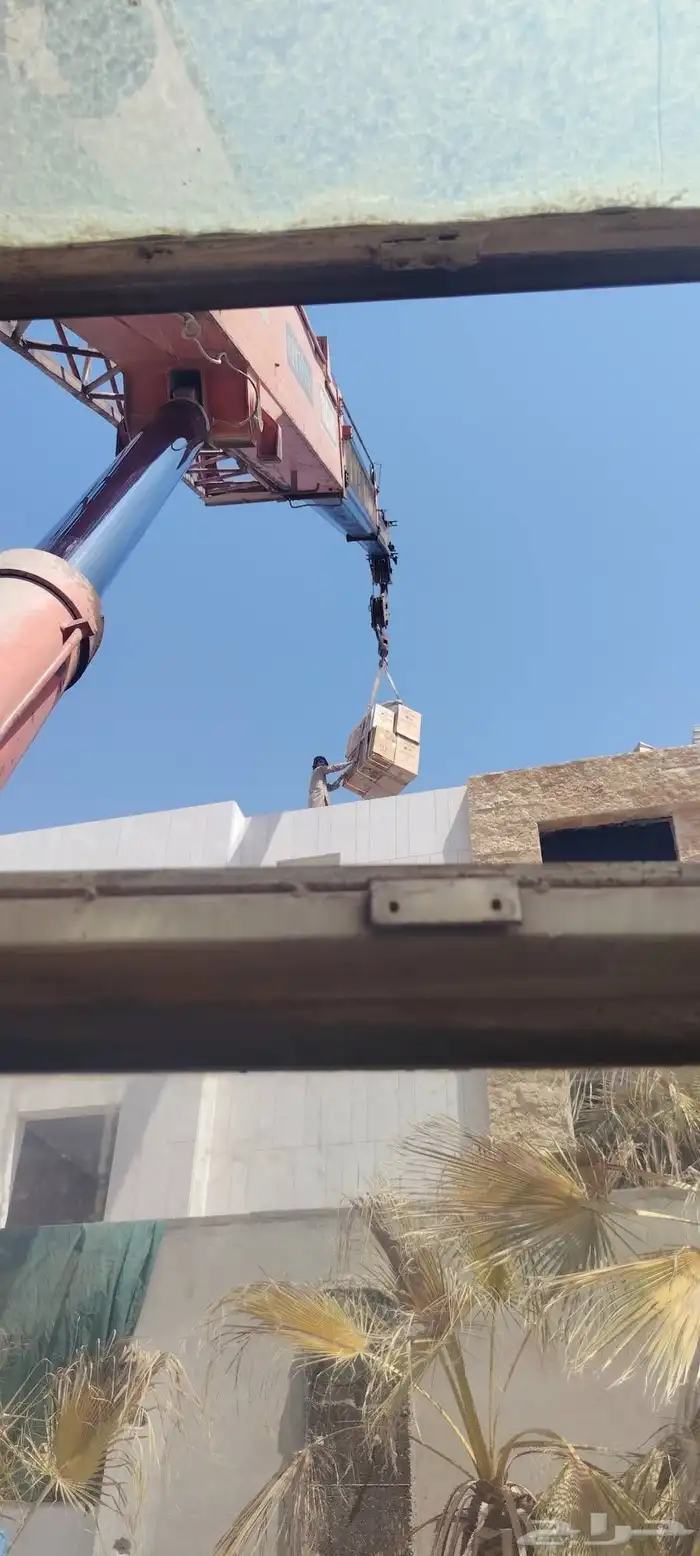 كرينات للايجار في الخرج لرفع المكيفات والحديد والبركسات 5