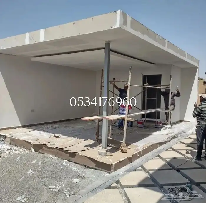 سانويش بانل ملاحق اسمنت بورد ترميم وتشطيب مباني 7