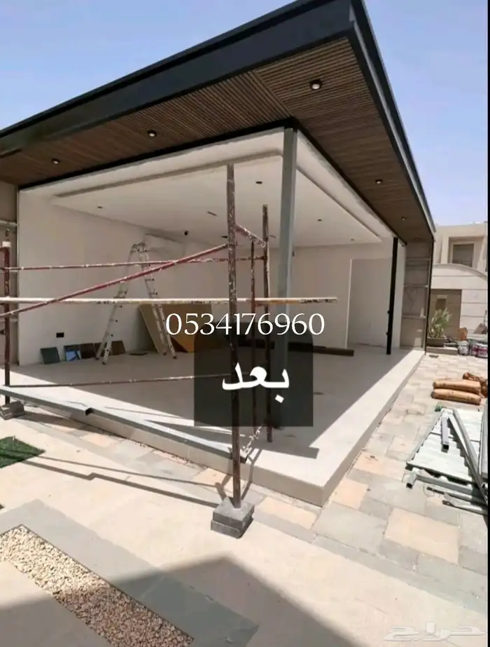 سانويش بانل ملاحق اسمنت بورد ترميم وتشطيب مباني 8