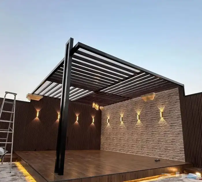المظله والدكه المرتفعه 0