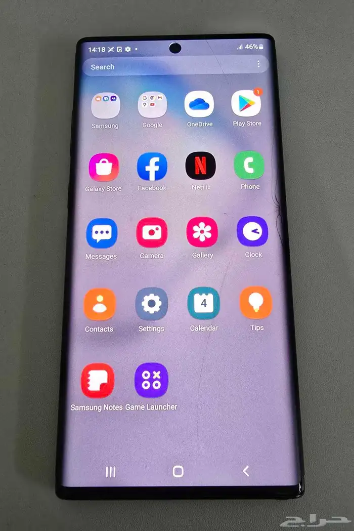 جوال سامسونج نوت 10 بلس نظيف 1