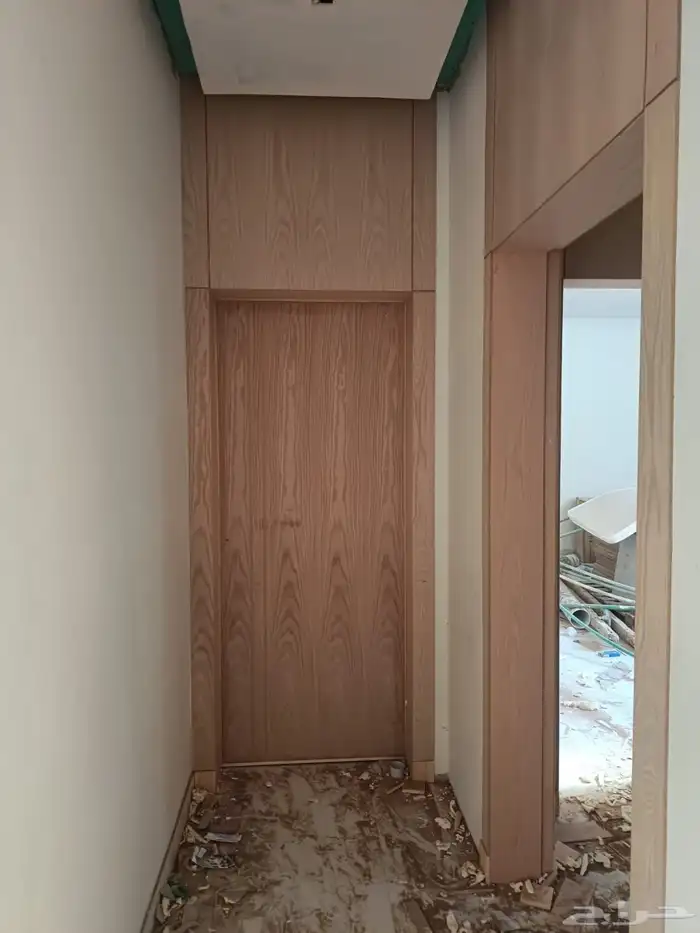 ابواب خشب سنديان جوز مغنو 0