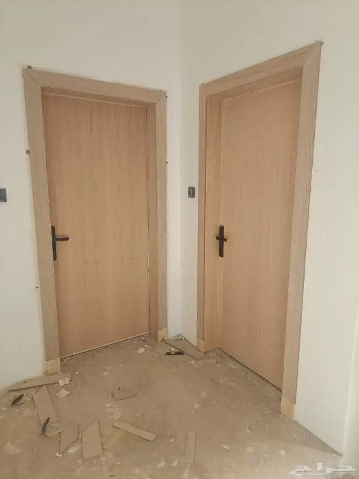 ابواب خشب سنديان جوز مغنو 3