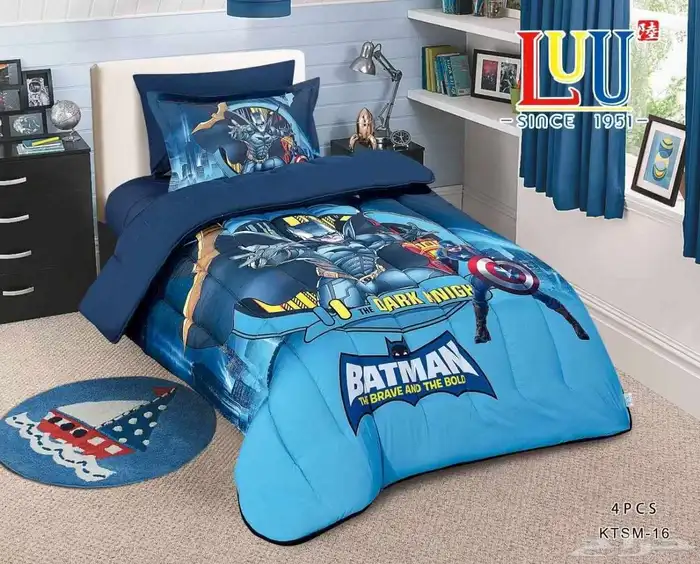 مفارش رسومات اطفال 4 قطع 3