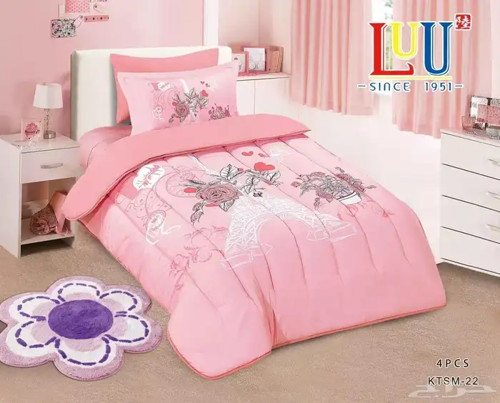 مفارش رسومات اطفال 4 قطع 9