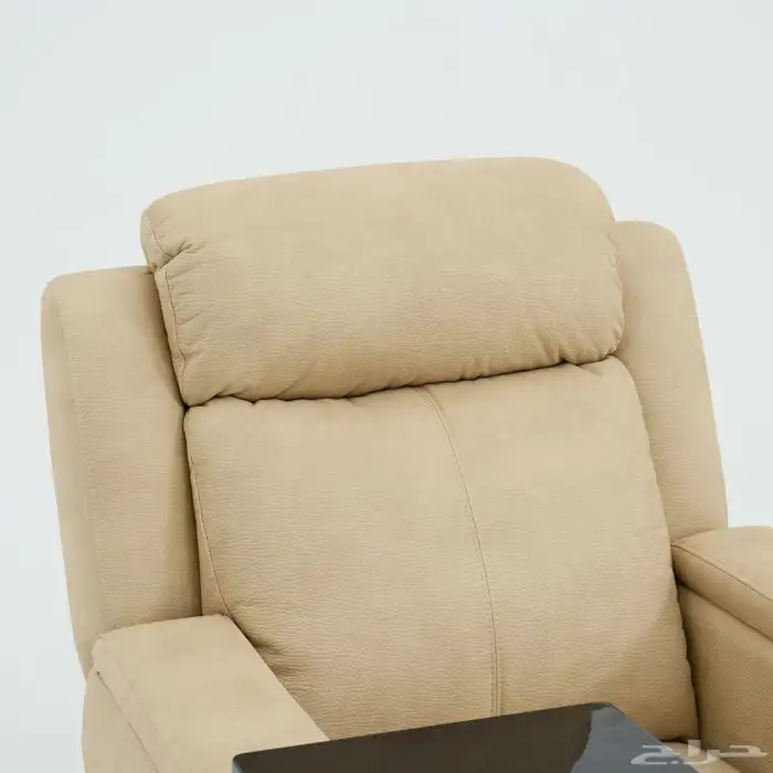 كرسي استرخاء سينمائي هزاز ودوار مع طاولة لابتوب وحامل اكواب 2