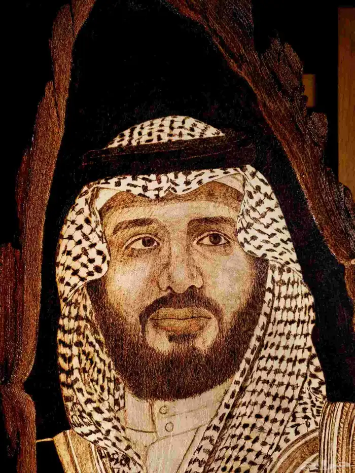 لوحة ولي العهد محمد بن سلمان 4
