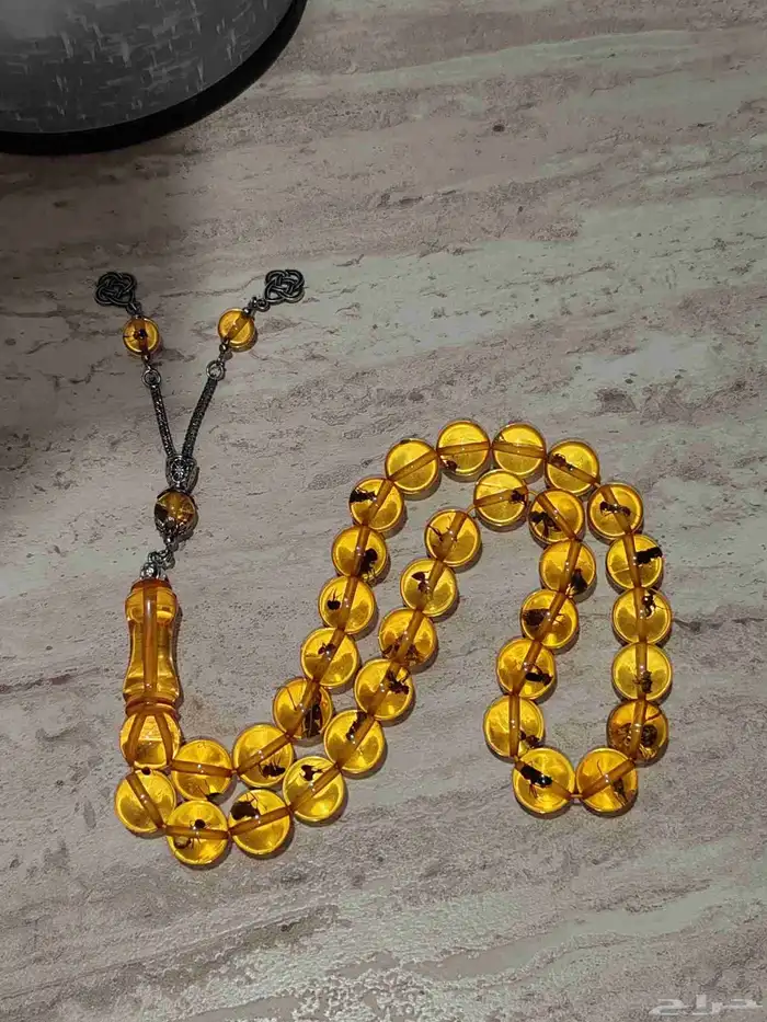 مسباح تراب كهرب محشر نحل. 33 خرزه. 0