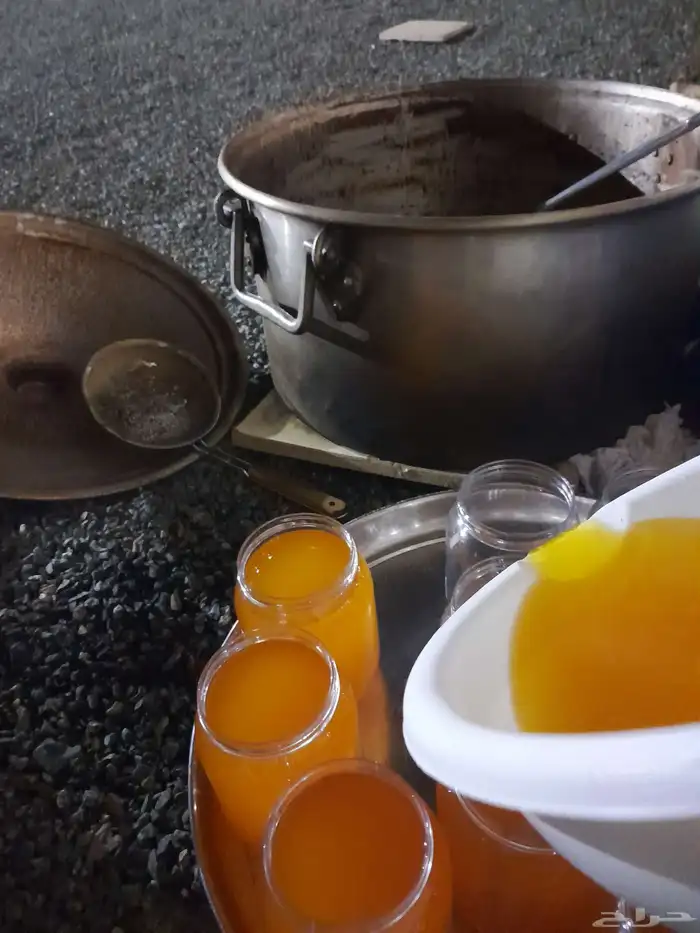 سمن بقر بلدي مشروط مسوا على الحطب سمر 2