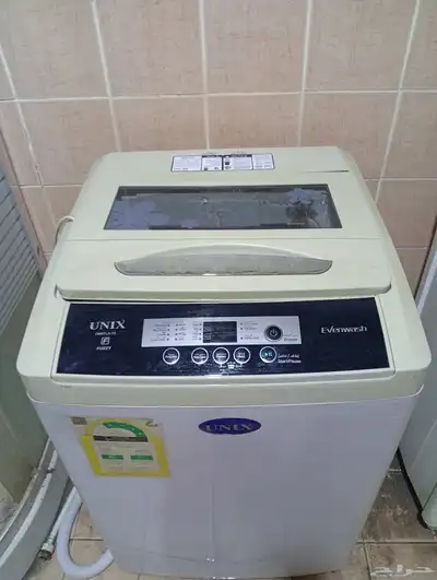 غسالة اتوماتيك بحالتها جديده ماشاء الله بسعر 400 ريال للصامل 1