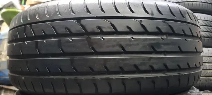 4طقم كفرات مستخدم نضيف تويو ياباني مقاس الكفرات 225 55 17 4