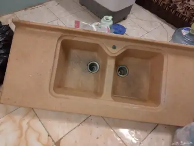 رخامة مغسلة للبيع مترين 2