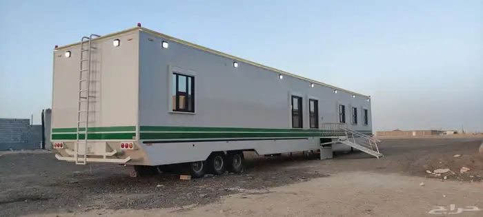 كرفان ملكي الطول 26 العرض 4.5 شرايح المونيوم تتكون من غرفة 0