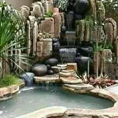 زراعة وشلالات ونوافير وشبكات ري عادي واتوماتيك 0