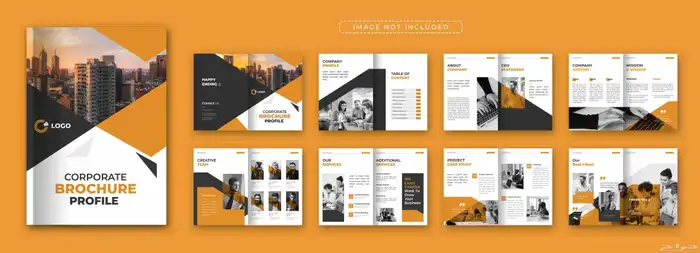 تصميم بروفايل شركة احترافي لحل المجالات Pdf 5