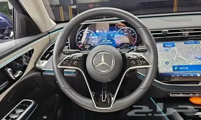 مرسيدس-بنز E200 2024 استيراد من كوريا - معرض العصيمي 9