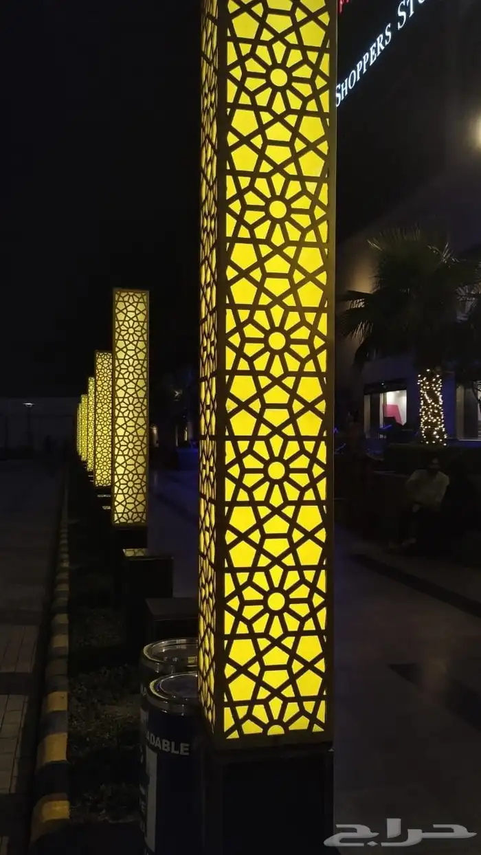 عامود انارة ديكوري 5