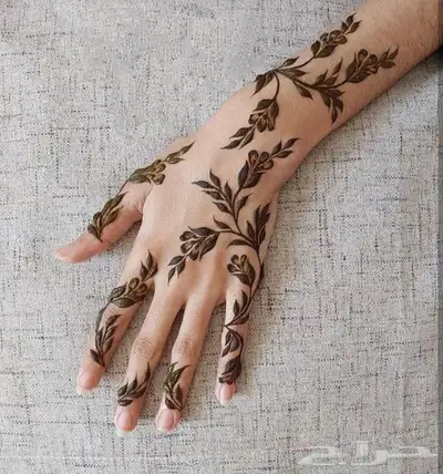 نقش حناء تبوك 3