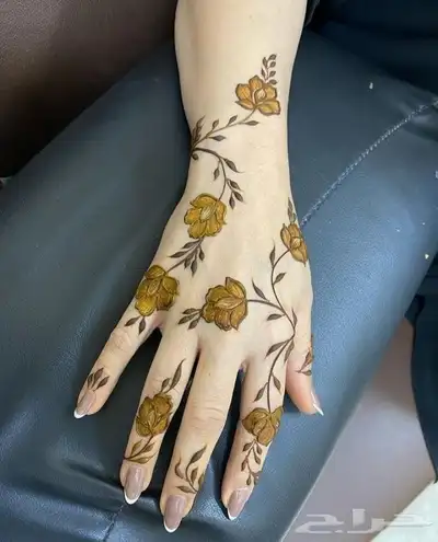 نقش حناء تبوك 0